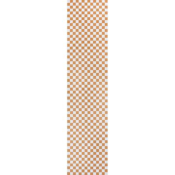 Ainsley Modern Cottage Checkerboard Washable Area Rug
